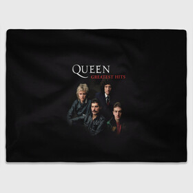 Плед 3D с принтом Queen в городе Новоалтайск, 100% полиэстер | закругленные углы, все края обработаны. Ткань не мнется и не растягивается | queen | богемская рапсодия | брайан мэи | британская | группа | королева | роджер тейлор | рок | фредди меркьюри