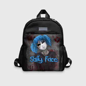 Детский рюкзак 3D с принтом Sally Face в городе Новоалтайск, 100% полиэстер | лямки с регулируемой длиной, сверху петелька, чтобы рюкзак можно было повесить на вешалку. Основное отделение закрывается на молнию, как и внешний карман. Внутри дополнительный карман. По бокам два дополнительных кармашка | sally face | загадка | лицо | протез | салли фейс | соседи | странные | тайна | ужас | фишер