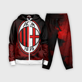 Детский костюм 3D с принтом Милан в городе Новоалтайск,  |  | ac milan | diavolo | milan | rossoneri | дьяволы | италия | красно чёрные | милан | серия а | форма | футбол | футболист | футбольная | футбольный клуб