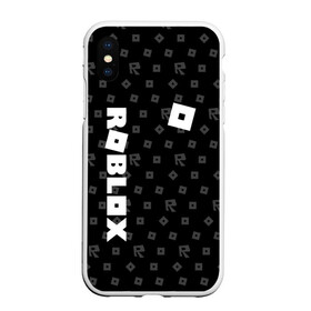 Чехол для iPhone XS Max матовый с принтом ROBLOX в городе Новоалтайск, Силикон | Область печати: задняя сторона чехла, без боковых панелей | Тематика изображения на принте: game | gamer | logo | minecraft | roblox | simulator | игра | конструктор | лого | симулятор | строительство | фигура