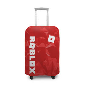 Чехол для чемодана 3D с принтом ROBLOX в городе Новоалтайск, 86% полиэфир, 14% спандекс | двустороннее нанесение принта, прорези для ручек и колес | game | gamer | logo | minecraft | roblox | simulator | игра | конструктор | лого | симулятор | строительство | фигура