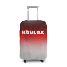 Чехол для чемодана 3D с принтом ROBLOX в городе Новоалтайск, 86% полиэфир, 14% спандекс | двустороннее нанесение принта, прорези для ручек и колес | game | gamer | logo | minecraft | roblox | simulator | игра | конструктор | лого | симулятор | строительство | фигура
