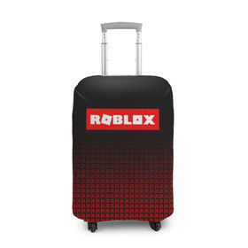 Чехол для чемодана 3D с принтом ROBLOX в городе Новоалтайск, 86% полиэфир, 14% спандекс | двустороннее нанесение принта, прорези для ручек и колес | game | gamer | logo | minecraft | roblox | simulator | игра | конструктор | лого | симулятор | строительство | фигура