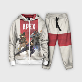 Детский костюм 3D с принтом APEX LEGENDS в городе Новоалтайск,  |  | apex | legend | legends | titanfall | апекс | бангалор | бладхаунд | верхушки | гибралтар | каустик | лайфлайн | легенда | легенды | ледженд | леджендс | мираж | рэйф | титанфол