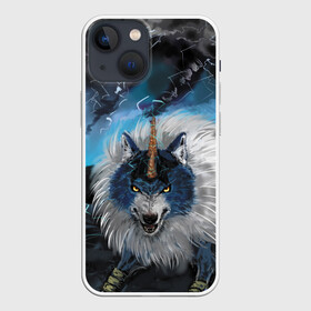 Чехол для iPhone 13 mini с принтом Волк Слизь в городе Новоалтайск,  |  | Тематика изображения на принте: anime | manga | rimuru tempest | that time i got reincarnated as a slime | аниме | минами сатору | о моём перерождении в слизь | римуру темпест | сатора