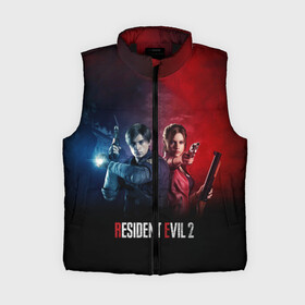 Женский жилет утепленный 3D с принтом Resident Evil 2 в городе Новоалтайск,  |  | 2 | biohazard | claire | evil | horror | raccoon | resident | survival | t virus | t вирус | выживание | зла | кеннеди | клэр | леон | обитель | раккун | редфилд | скотт | ужас