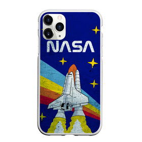 Чехол для iPhone 11 Pro матовый с принтом NASA в городе Новоалтайск, Силикон |  | shuttle | space | звёзды | космос | маск | наса | ракета | шатл