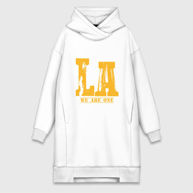 Платье-худи хлопок с принтом Lakers   We Are One в городе Новоалтайск,  |  | cavaliers | cleveland | coach | james | king | lakers | lebron | los angeles | nba | player | slam dunk | sport | team | баскетбол | борода | джеймс | игрок | кавальерс | калиф | кливленд | король | леброн | лейкерс | лос анджелес | нба | слэм д