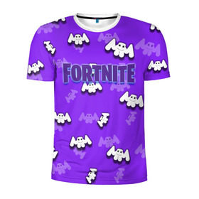Мужская футболка 3D спортивная с принтом Fortnite & Marshmello в городе Новоалтайск, 100% полиэстер с улучшенными характеристиками | приталенный силуэт, круглая горловина, широкие плечи, сужается к линии бедра | fortnite | fortnite 2 | fortnite x | marshmello | ninja | ninja hyper streamer | ninja streamer | pattern | streamer | tyler blevins | игра | маршмелло | ниндзя | паттерн | фортнайт | фортнайт 2 | фортнайт глава 2