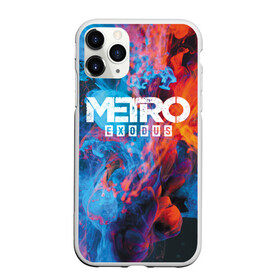 Чехол для iPhone 11 Pro Max матовый с принтом Metro Fire в городе Новоалтайск, Силикон |  | Тематика изображения на принте: exodus | metro | stalker | артем | исход | метро | сталкер | эксодус