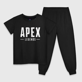 Детская пижама хлопок с принтом APEX LEGENDS в городе Новоалтайск, 100% хлопок |  брюки и футболка прямого кроя, без карманов, на брюках мягкая резинка на поясе и по низу штанин
 | apex | apex legends | battle | battle royal | titanfall | апекс | апекс легендс | батл рояль | битва | война | королевская битва