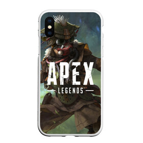 Чехол для iPhone XS Max матовый с принтом APEX Legends в городе Новоалтайск, Силикон | Область печати: задняя сторона чехла, без боковых панелей | 2 | 2019 | 3 | apex | game | legends | titanfall | игра | титанфолл