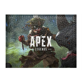 Обложка для студенческого билета с принтом APEX Legends в городе Новоалтайск, натуральная кожа | Размер: 11*8 см; Печать на всей внешней стороне | 2 | 2019 | 3 | apex | game | legends | titanfall | игра | титанфолл
