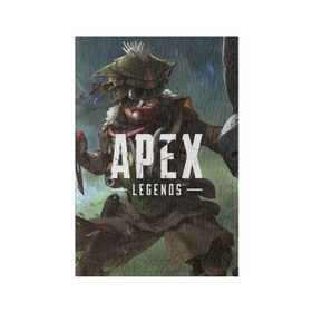 Обложка для паспорта матовая кожа с принтом APEX Legends в городе Новоалтайск, натуральная матовая кожа | размер 19,3 х 13,7 см; прозрачные пластиковые крепления | Тематика изображения на принте: 2 | 2019 | 3 | apex | game | legends | titanfall | игра | титанфолл