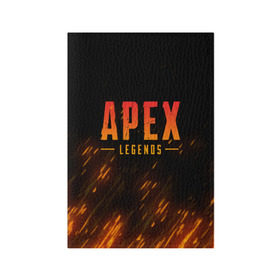 Обложка для паспорта матовая кожа с принтом APEX LEGENDS BATTLE ROYAL в городе Новоалтайск, натуральная матовая кожа | размер 19,3 х 13,7 см; прозрачные пластиковые крепления | Тематика изображения на принте: apex | apex legends | battle | battle royal | fire | titanfall | апекс | апекс легендс | батл рояль | битва | война | королевская битва | огонь