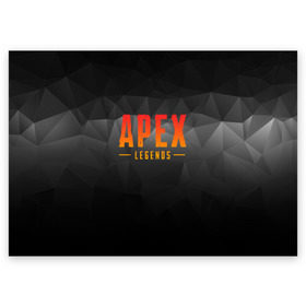 Поздравительная открытка с принтом APEX LEGEND в городе Новоалтайск, 100% бумага | плотность бумаги 280 г/м2, матовая, на обратной стороне линовка и место для марки
 | Тематика изображения на принте: abstraction | apex | apex legends | battle | battle royal | titanfall | абстракция | апекс | апекс легендс | батл рояль | битва | война | королевская битва