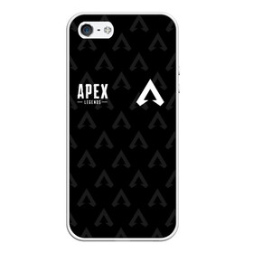 Чехол для iPhone 5/5S матовый с принтом APEX LEGENDS в городе Новоалтайск, Силикон | Область печати: задняя сторона чехла, без боковых панелей | Тематика изображения на принте: apex | apex legends | battle | battle royal | titanfall | апекс | апекс легендс | батл рояль | битва | война | королевская битва