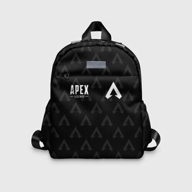 Детский рюкзак 3D с принтом APEX LEGENDS в городе Новоалтайск, 100% полиэстер | лямки с регулируемой длиной, сверху петелька, чтобы рюкзак можно было повесить на вешалку. Основное отделение закрывается на молнию, как и внешний карман. Внутри дополнительный карман. По бокам два дополнительных кармашка | Тематика изображения на принте: apex | apex legends | battle | battle royal | titanfall | апекс | апекс легендс | батл рояль | битва | война | королевская битва