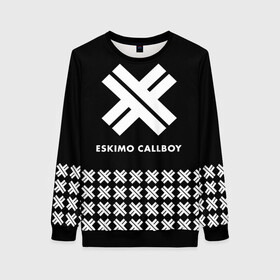 Женский свитшот 3D с принтом Eskimo Callboy в городе Новоалтайск, 100% полиэстер с мягким внутренним слоем | круглый вырез горловины, мягкая резинка на манжетах и поясе, свободная посадка по фигуре | bury me in vegas | crystals | danskimo | eskimo callboy | sushi | the scene | we are the mess | группы | метал | музыка | рок | эскимо колбой