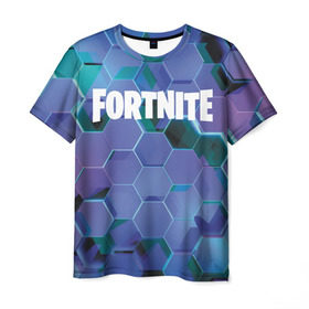 Мужская футболка 3D с принтом Fortnite в городе Новоалтайск, 100% полиэфир | прямой крой, круглый вырез горловины, длина до линии бедер | battle royale | epic games | fortnite | батл роял | фортнайт