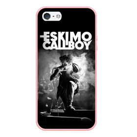 Чехол для iPhone 5/5S матовый с принтом Eskimo Callboy в городе Новоалтайск, Силикон | Область печати: задняя сторона чехла, без боковых панелей | Тематика изображения на принте: bury me in vegas | crystals | danskimo | eskimo callboy | sushi | the scene | we are the mess | группы | метал | музыка | рок | эскимо колбой