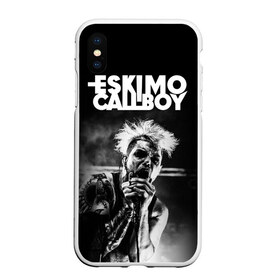 Чехол для iPhone XS Max матовый с принтом Eskimo Callboy в городе Новоалтайск, Силикон | Область печати: задняя сторона чехла, без боковых панелей | Тематика изображения на принте: bury me in vegas | crystals | danskimo | eskimo callboy | sushi | the scene | we are the mess | группы | метал | музыка | рок | эскимо колбой