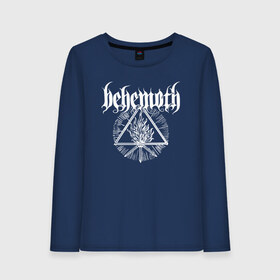 Женский лонгслив хлопок с принтом Behemoth в городе Новоалтайск, 100% хлопок |  | behemoth | black metal | death metal | inferno | nergal | orion | seth | блэк метал | группы | дэт метал | метал | музыка | рок
