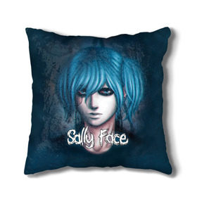 Подушка 3D с принтом Sally Face (14) в городе Новоалтайск, наволочка – 100% полиэстер, наполнитель – холлофайбер (легкий наполнитель, не вызывает аллергию). | состоит из подушки и наволочки. Наволочка на молнии, легко снимается для стирки | face | fisher | larry johnson | mask | sally | sally face | sally fisher | демоны | духи | маска | призраки | салли | салли фейс | салли фишер | фейс