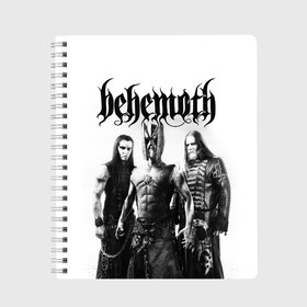 Тетрадь с принтом Behemoth в городе Новоалтайск, 100% бумага | 48 листов, плотность листов — 60 г/м2, плотность картонной обложки — 250 г/м2. Листы скреплены сбоку удобной пружинной спиралью. Уголки страниц и обложки скругленные. Цвет линий — светло-серый
 | behemoth | black metal | death metal | inferno | nergal | orion | seth | блэк метал | группы | дэт метал | метал | музыка | рок