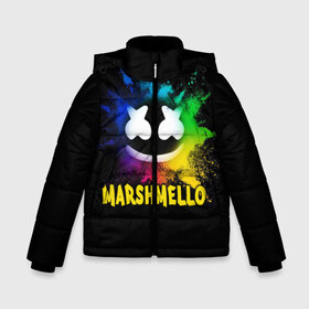 Зимняя куртка для мальчиков 3D с принтом Marshmello в городе Новоалтайск, ткань верха — 100% полиэстер; подклад — 100% полиэстер, утеплитель — 100% полиэстер | длина ниже бедра, удлиненная спинка, воротник стойка и отстегивающийся капюшон. Есть боковые карманы с листочкой на кнопках, утяжки по низу изделия и внутренний карман на молнии. 

Предусмотрены светоотражающий принт на спинке, радужный светоотражающий элемент на пуллере молнии и на резинке для утяжки | alone | beautiful now | disc | dj | jockey | marshmallow | американский | диджей | дискотека | маршмэллоу | продюсер