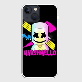 Чехол для iPhone 13 mini с принтом Marshmello в городе Новоалтайск,  |  | alone | beautiful now | disc | dj | jockey | marshmallow | американский | диджей | дискотека | маршмэллоу | продюсер