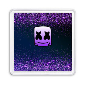 Магнит 55*55 с принтом Fortnite & Marshmello в городе Новоалтайск, Пластик | Размер: 65*65 мм; Размер печати: 55*55 мм | fortnite | fortnite 2 | fortnite x | marshmello | ninja | ninja hyper streamer | ninja streamer | streamer | tyler blevins | игра | маршмелло | ниндзя | фортнайт | фортнайт 2 | фортнайт глава 2