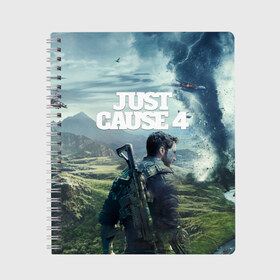 Тетрадь с принтом Just Cause 4 в городе Новоалтайск, 100% бумага | 48 листов, плотность листов — 60 г/м2, плотность картонной обложки — 250 г/м2. Листы скреплены сбоку удобной пружинной спиралью. Уголки страниц и обложки скругленные. Цвет линий — светло-серый
 | 2019 | fight | jc4 | just cause | mix fight | shot | автомат | агент | битва | боевик | бой | взрыв | выстрел | джаст каус | драка | игра | игровая | компьютерная | миссия | оружие | симулятор | спецназ | турнир | экшен