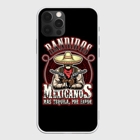 Чехол для iPhone 12 Pro Max с принтом Bandidos в городе Новоалтайск, Силикон |  | cartridges | drawing | graphic | hat | mexican | mexico | ornament | patterns | revolvers | rope | tape | tequila | thug | weapon | бандит | верёвка | графика | лента | мексика | мексиканский | орнамент | оружие | патроны | револьверы | рисунок | текила |