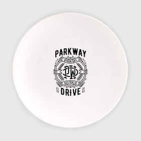 Тарелка с принтом Parkway Drive в городе Новоалтайск, фарфор | диаметр - 210 мм
диаметр для нанесения принта - 120 мм | atlas | ire | parkway drive | pd | группы | метал | музыка | рок | хеви метал