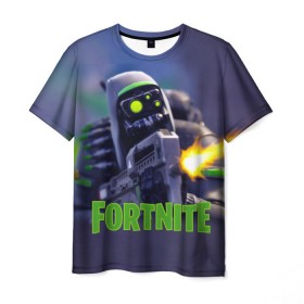 Мужская футболка 3D с принтом FORTNITE ARCHETYPE в городе Новоалтайск, 100% полиэфир | прямой крой, круглый вырез горловины, длина до линии бедер | battle | chicken | dinner | drop | loot | paradigm | royale | skin | survive | wiiner | архетип | парадигма