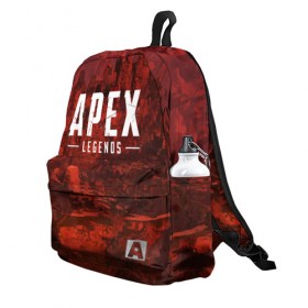 Рюкзак 3D с принтом APEX LEGENDS в городе Новоалтайск, 100% полиэстер | лямки с регулируемой длиной, сверху петелька, чтобы рюкзак можно было повесить на вешалку. Основное отделение закрывается на молнию, как и внешний карман. Внутри два дополнительных кармана, один из которых закрывается на молнию. По бокам два дополнительных кармашка | apex | apexlegends | battle | fall | legends | online | robot | royale | titan | titanfall | апекс | битва | игра | игры | королевская | легенд | легендс | легенды | лого | меха | мехи | онлайн | роботы | символ | титанфол | шутер