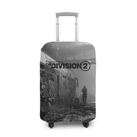 Чехол для чемодана 3D с принтом Tom Clancy`s The Division в городе Новоалтайск, 86% полиэфир, 14% спандекс | двустороннее нанесение принта, прорези для ручек и колес | division | the division | the division 2 | tom clancys the division 2 | агенты | бандиты | белый дом | вашингтон | война | разруха | солдаты | турель
