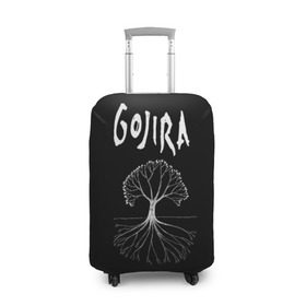 Чехол для чемодана 3D с принтом Gojira в городе Новоалтайск, 86% полиэфир, 14% спандекс | двустороннее нанесение принта, прорези для ручек и колес | death metal | from mars to sirius | gojira | magmа | terra incognita | the link | the way of all flesh | годжира | грув метал | группы | дэт метал | метал | музыка | рок