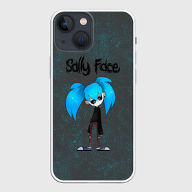 Чехол для iPhone 13 mini с принтом Sally Face в городе Новоалтайск,  |  | blue | diane | face | fisher | gizmo | henry | johnson | killer | larry | sally | генри | гизмо | джонсон | диана | ларри | лицо | салли | фейс | фишер