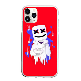 Чехол для iPhone 11 Pro матовый с принтом Marshmello в городе Новоалтайск, Силикон |  | christopher comstock | dj | glitch | marshmello | music | глитч | диджей | крис комсток | маршмэллоу | музыка