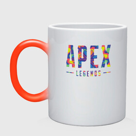 Кружка хамелеон с принтом Acid Legends в городе Новоалтайск, керамика | меняет цвет при нагревании, емкость 330 мл | apex | battle royale | legends | titanfall | апекс | легенды | тайтанфол | титанфол