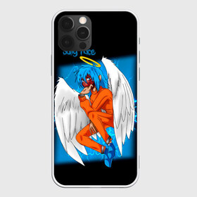 Чехол для iPhone 12 Pro Max с принтом Sally Face Angel в городе Новоалтайск, Силикон |  | Тематика изображения на принте: cтикер | game | larry | logo | mask | new | sally face | sf | ангел | без маски | гизмо | девид | девочка | игра | казнь | компьютер | лари | ларри | логотип | мальчик | маска | молнии | мрачная | на лице | надпись | пых