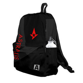 Рюкзак 3D с принтом ASTRALIS в городе Новоалтайск, 100% полиэстер | лямки с регулируемой длиной, сверху петелька, чтобы рюкзак можно было повесить на вешалку. Основное отделение закрывается на молнию, как и внешний карман. Внутри два дополнительных кармана, один из которых закрывается на молнию. По бокам два дополнительных кармашка | Тематика изображения на принте: action | astralis | awp | counter strike | cs go | cs go global offensive | cybersport | faze clan | game | gamer | hyper beast | shooter | skin | team liquid | киберспорт | оружие | скины