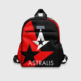 Детский рюкзак 3D с принтом ASTRALIS в городе Новоалтайск, 100% полиэстер | лямки с регулируемой длиной, сверху петелька, чтобы рюкзак можно было повесить на вешалку. Основное отделение закрывается на молнию, как и внешний карман. Внутри дополнительный карман. По бокам два дополнительных кармашка | action | astralis | awp | counter strike | cs go | cs go global offensive | cybersport | faze clan | game | gamer | hyper beast | shooter | skin | team liquid | киберспорт | оружие | скины