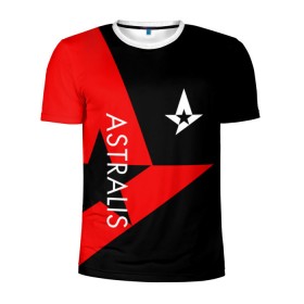 Мужская футболка 3D спортивная с принтом ASTRALIS в городе Новоалтайск, 100% полиэстер с улучшенными характеристиками | приталенный силуэт, круглая горловина, широкие плечи, сужается к линии бедра | action | astralis | awp | counter strike | cs go | cs go global offensive | cybersport | faze clan | game | gamer | hyper beast | shooter | skin | team liquid | киберспорт | оружие | скины