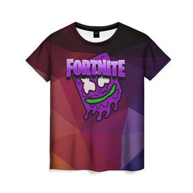 Женская футболка 3D с принтом Fortnite & Marshmello. в городе Новоалтайск, 100% полиэфир ( синтетическое хлопкоподобное полотно) | прямой крой, круглый вырез горловины, длина до линии бедер | fortnite | fortnite 2 | fortnite x | geometry | marshmello | ninja | ninja hyper streamer | ninja streamer | streamer | texture | tyl | абстракция | геометрия | дизайн | игра | маршмелло | ниндзя | силуэт | стиль | текстура | ул
