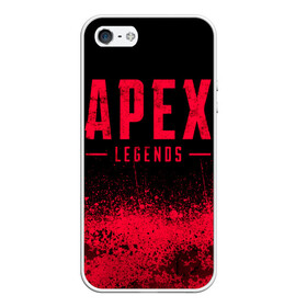 Чехол для iPhone 5/5S матовый с принтом APEX LEGENDS (Titanfall) в городе Новоалтайск, Силикон | Область печати: задняя сторона чехла, без боковых панелей | apex | apex legends | apex legends battle royal | battle royal | legends | titanfall