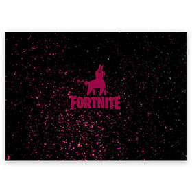 Поздравительная открытка с принтом FORTNITE & MARSHMELLO (LAMA). в городе Новоалтайск, 100% бумага | плотность бумаги 280 г/м2, матовая, на обратной стороне линовка и место для марки
 | fortnite | fortnite 2 | fortnite x | lama | marshmello | ninja | ninja hyper streamer | ninja streamer | streamer | tyler blevins | геометрия | гранж | дизайн | игра | лама | маршмелло | ниндзя | стиль | фортнайт | фортнайт 2 | 