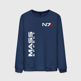 Мужской свитшот хлопок с принтом MASS EFFECT N7 | МАСС ЭФФЕКТ Н7 в городе Новоалтайск, 100% хлопок |  | logo | n7 | броня | костюм | лого | масс эффект | н7 | стальная броня | шепард